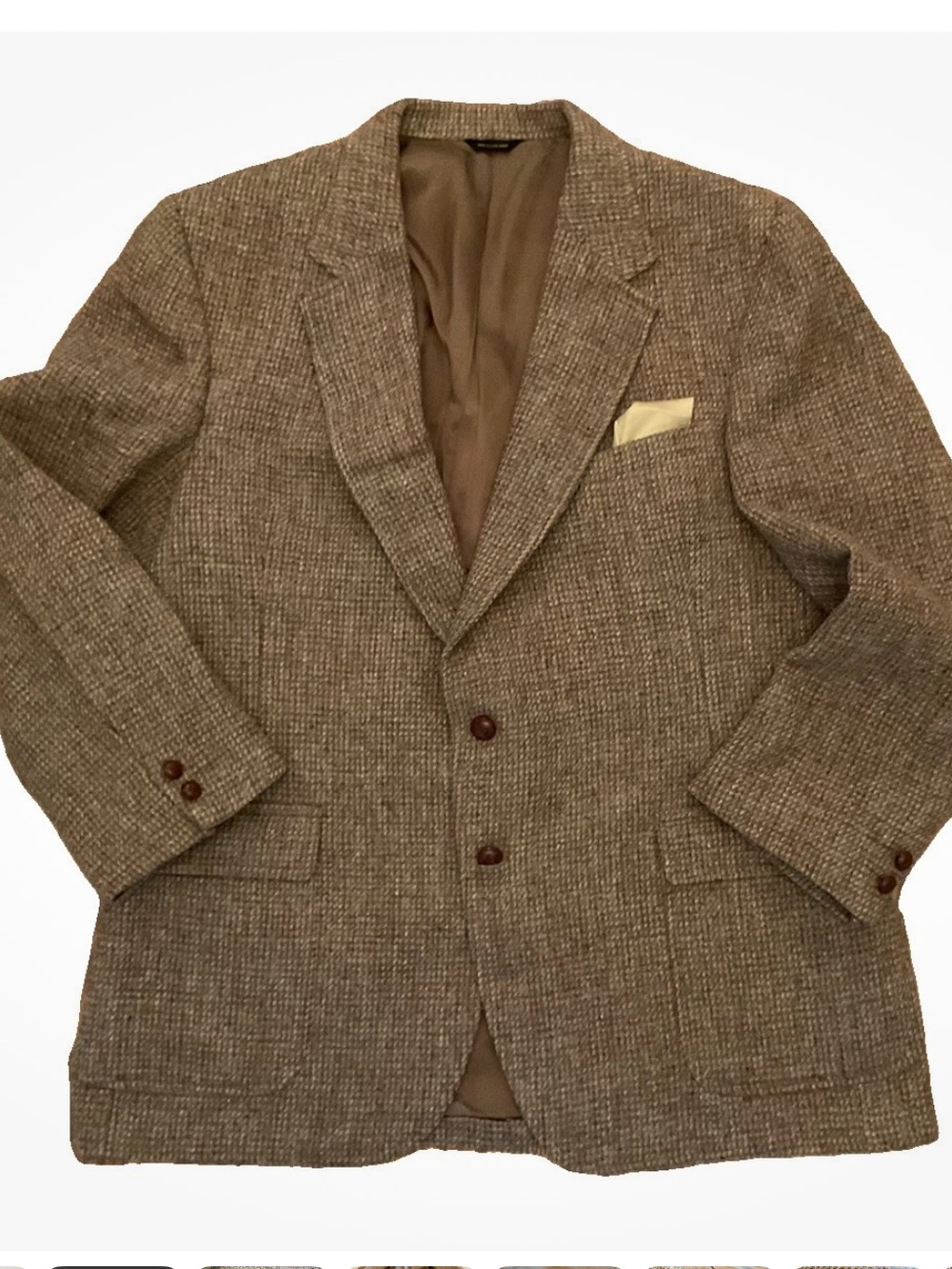 Harris Tweed Sport Coat Blazer Classic Scottish Wool